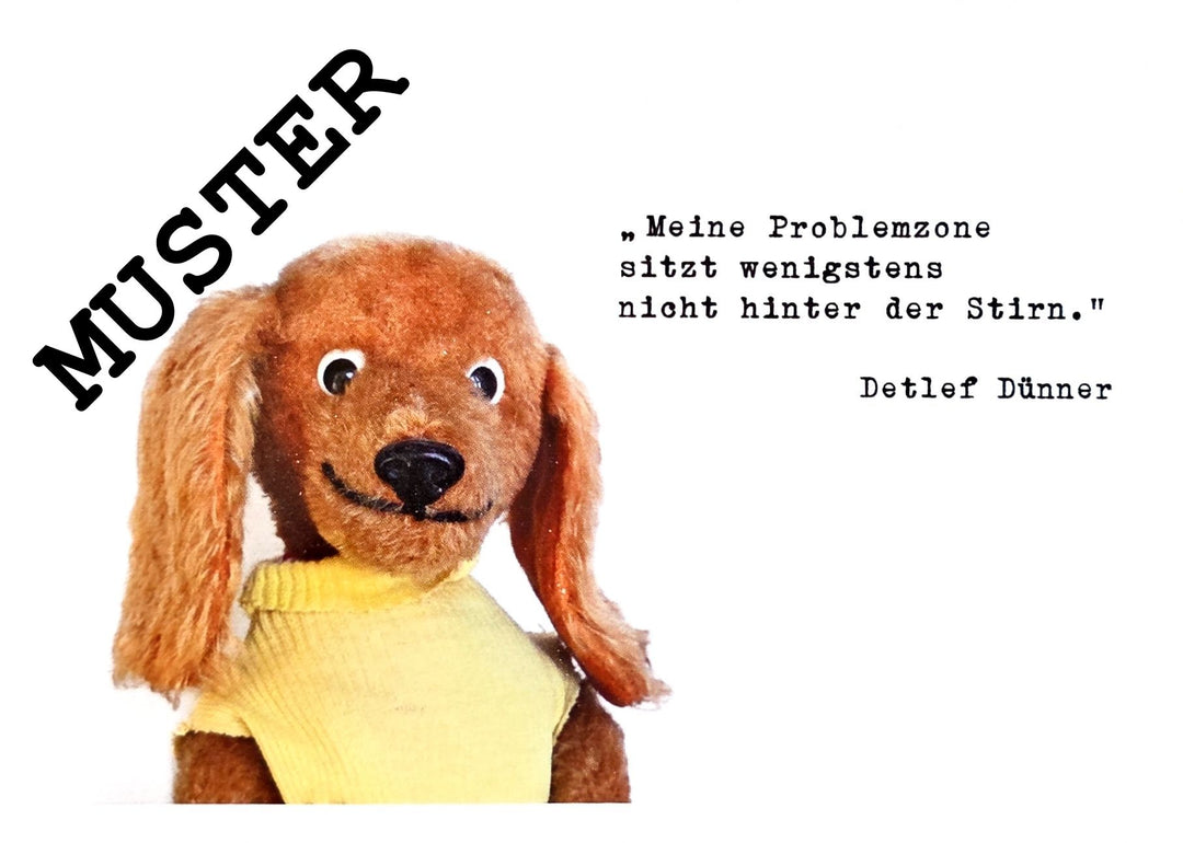 Möppi Baumann verblüffende Wahrheiten Postkarte