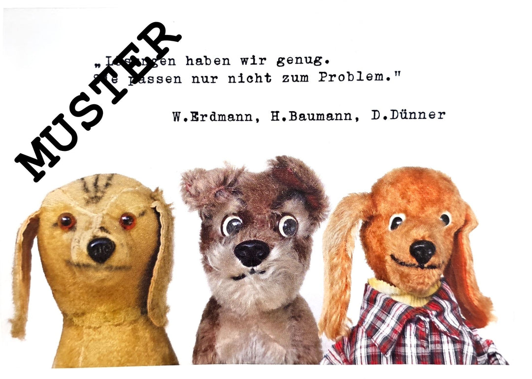 Möppi Baumann verblüffende Wahrheiten Postkarte