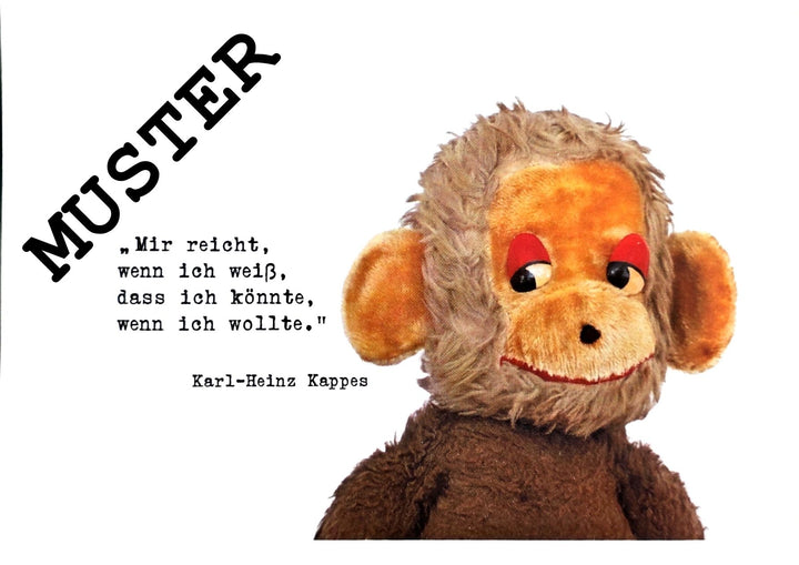 Möppi Baumann verblüffende Wahrheiten Postkarte