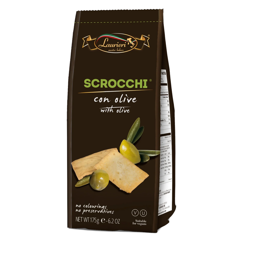 Scrocchi - Kräcker OLIVE - 175 Gramm