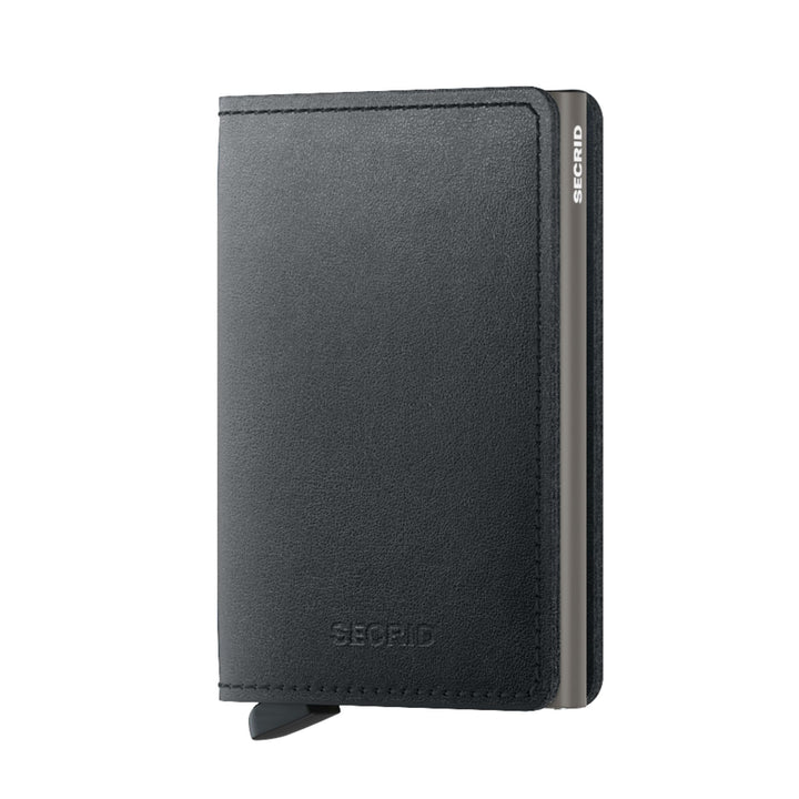 Mirum Slim Wallet (Lederfrei) Kartenetui Secrid Schwarz 