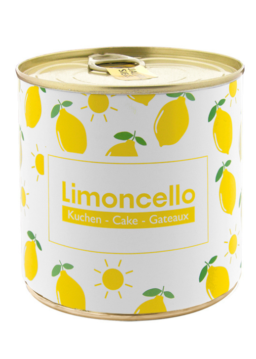 Cancake Limoncello - Der Kuchen aus der Dose