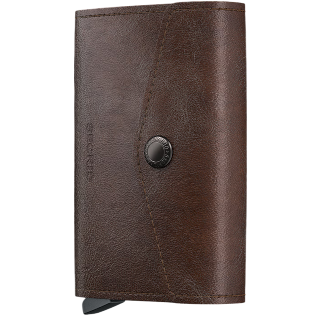 Envelope wallet vintage - Kartenetui für Kreditkarten mit Münzfach