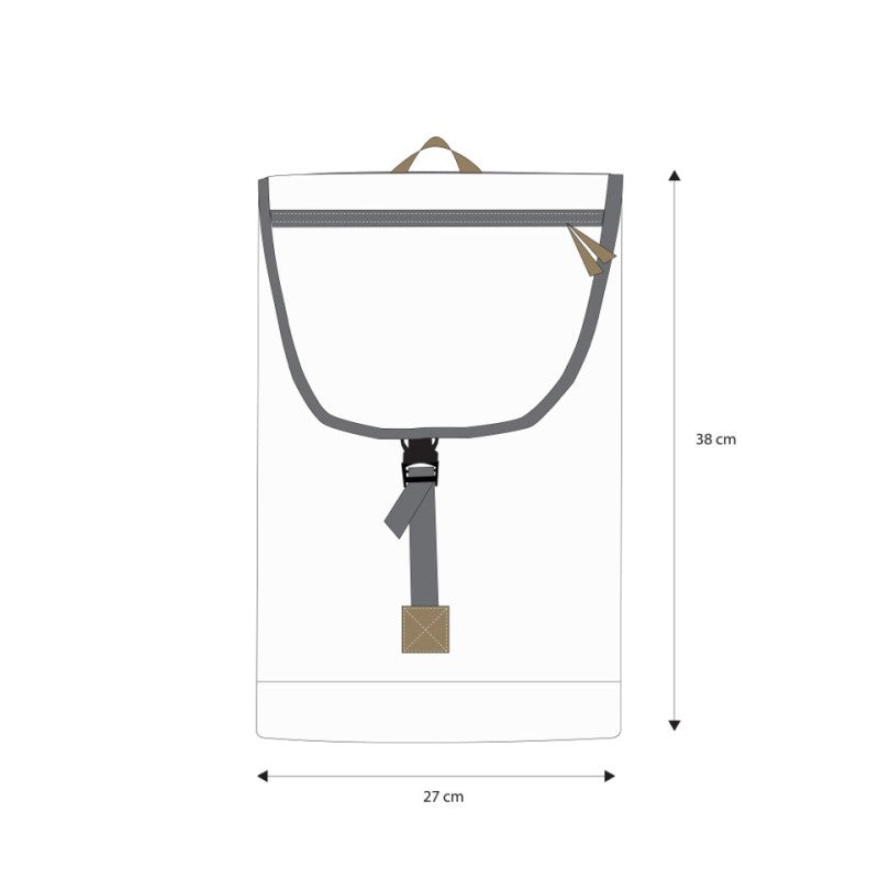 Landgang Mini Blau Weiß Kompakter Rucksack