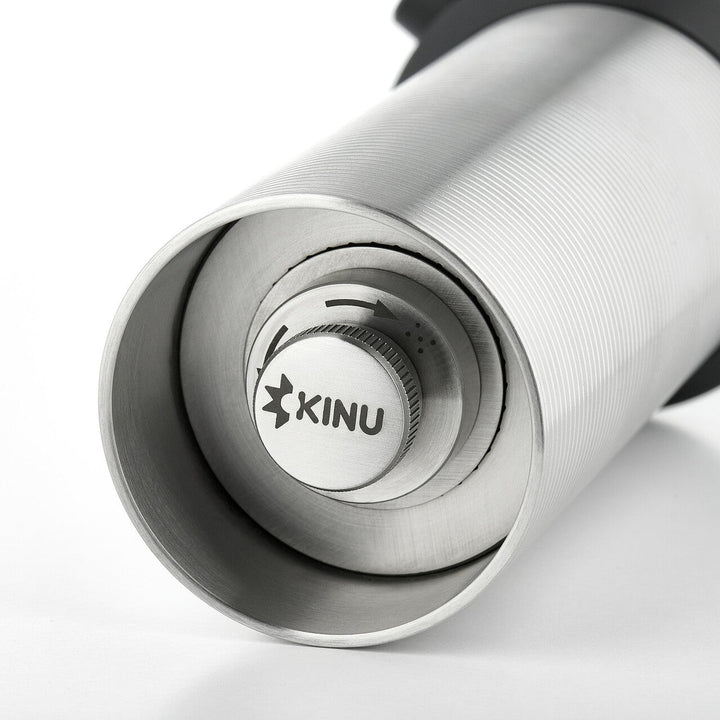 Kinu Saturn Black - manuelle Gewürzmühle