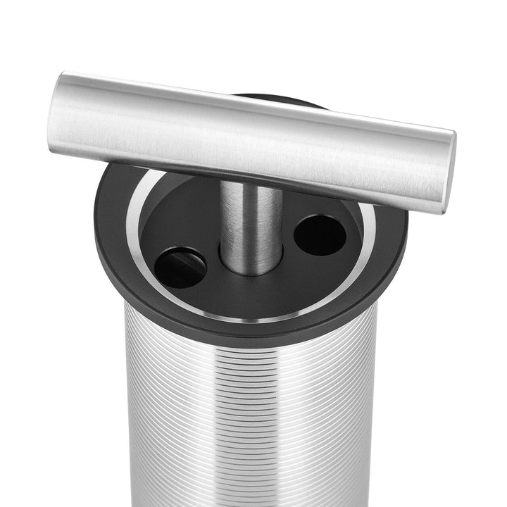Kinu Saturn Silver - manuelle Gewürzmühle