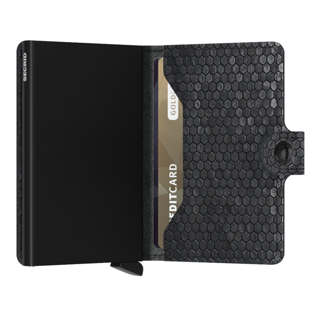 Miniwallet hexagon - Kartenetui für Kreditkarten