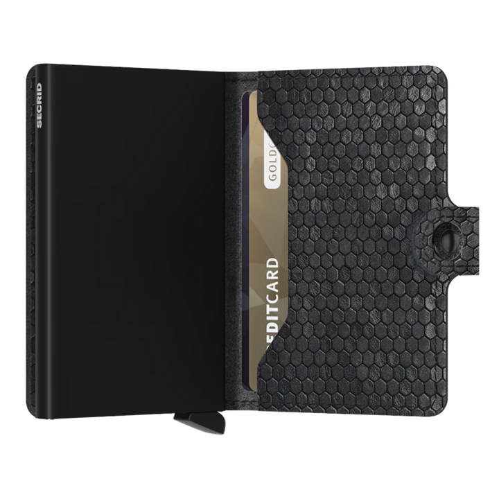 Miniwallet hexagon - Kartenetui für Kreditkarten