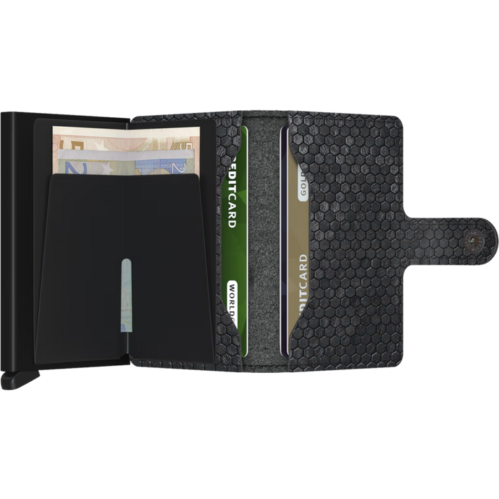 Miniwallet hexagon - Kartenetui für Kreditkarten