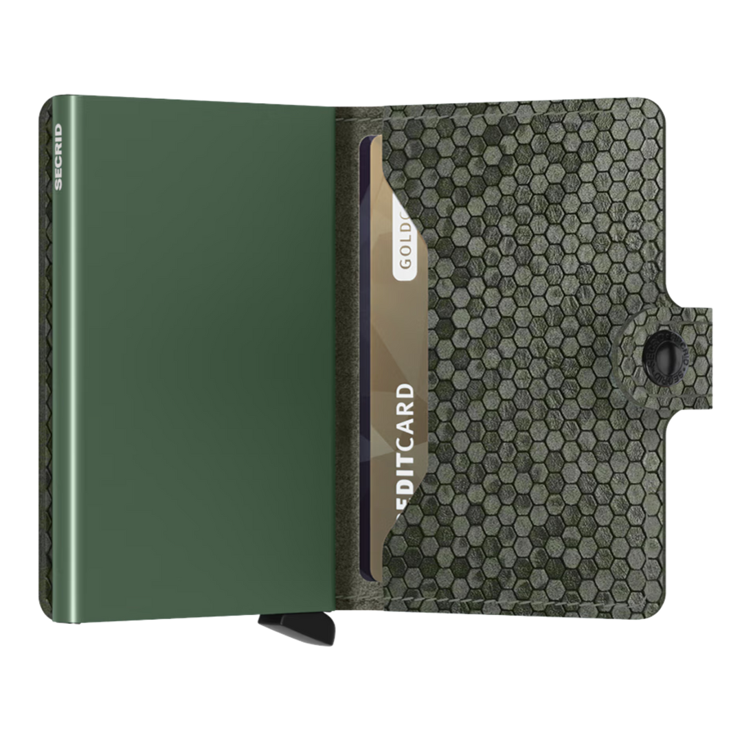 Miniwallet hexagon - Kartenetui für Kreditkarten