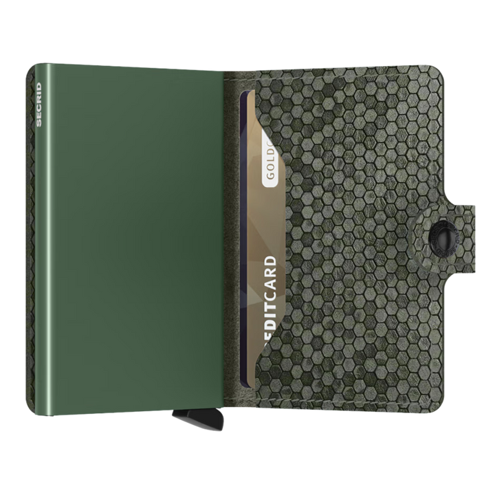 Miniwallet hexagon - Kartenetui für Kreditkarten