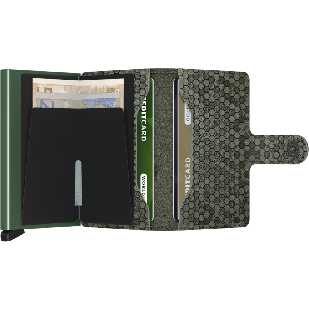Miniwallet hexagon - Kartenetui für Kreditkarten