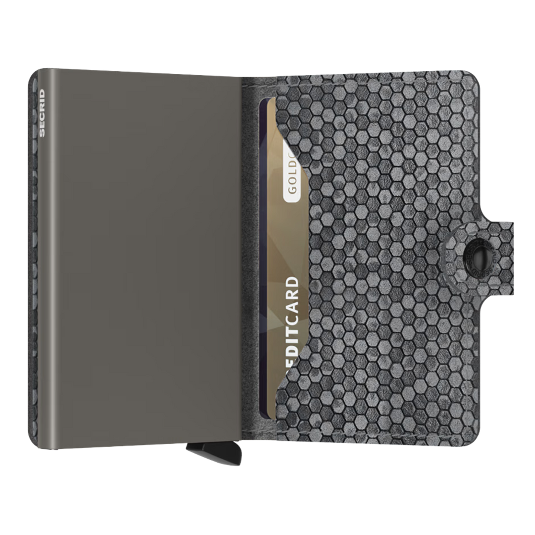 Miniwallet hexagon - Kartenetui für Kreditkarten