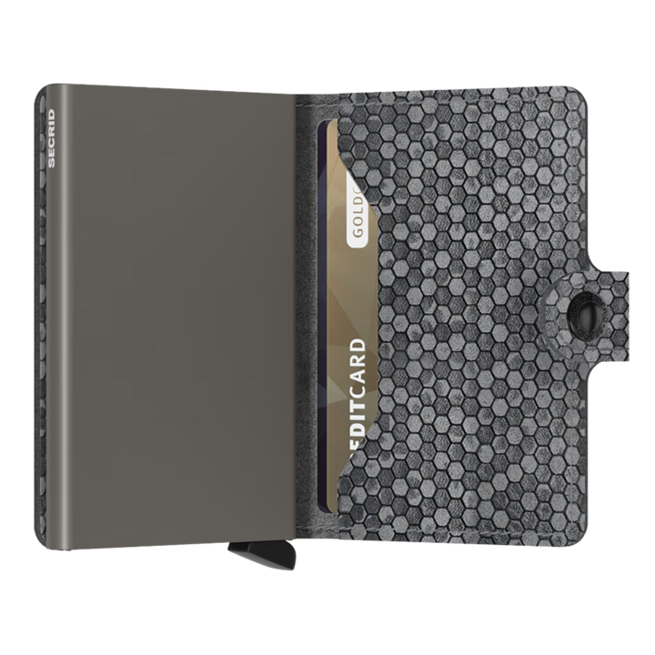 Miniwallet hexagon - Kartenetui für Kreditkarten