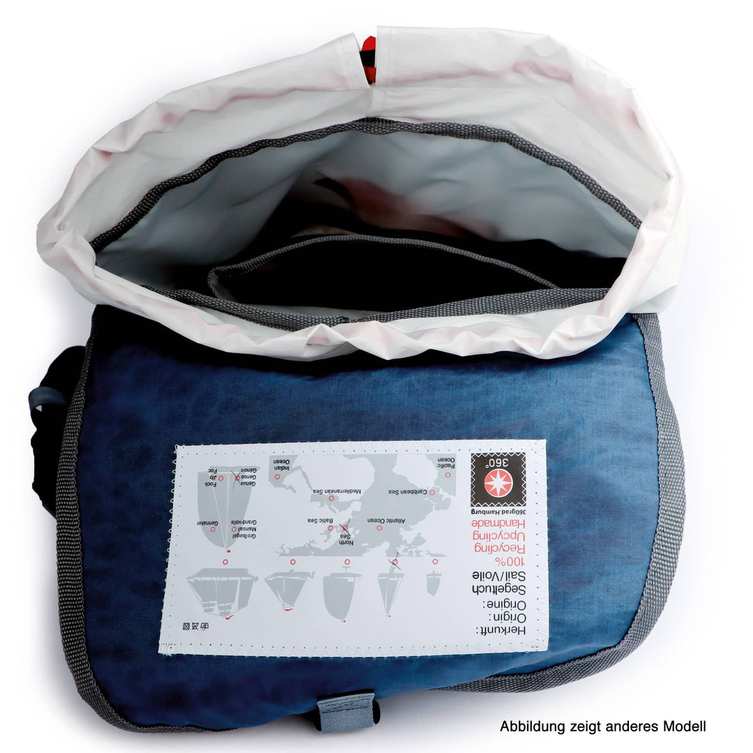 Landgang Mini Blau Weiß Kompakter Rucksack