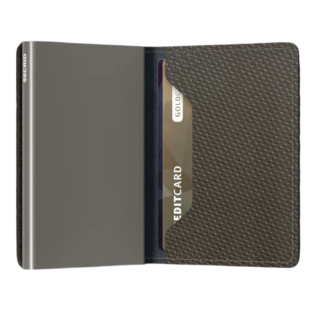Slim Wallet Carbon SCa Khaki