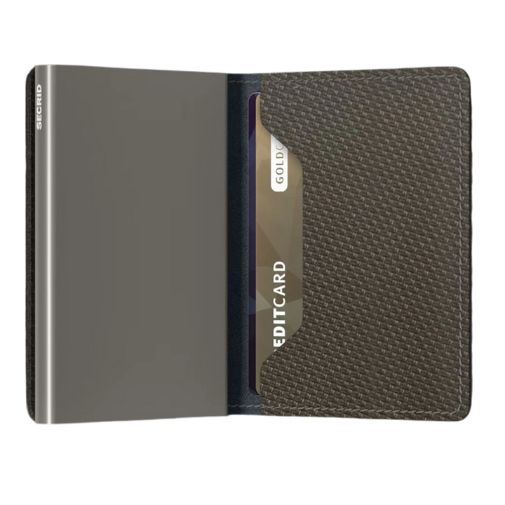 Slim Wallet Carbon SCa Khaki