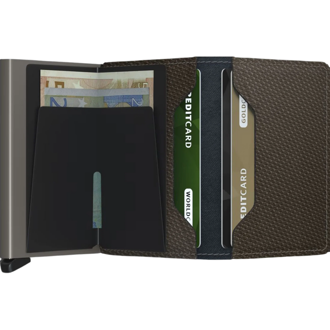 Slim Wallet Carbon SCa Khaki