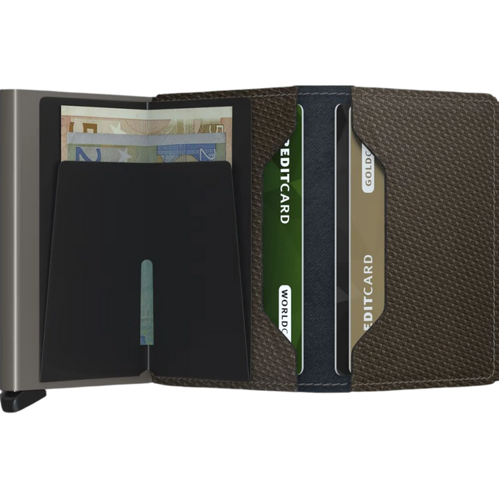 Slim Wallet Carbon SCa Khaki