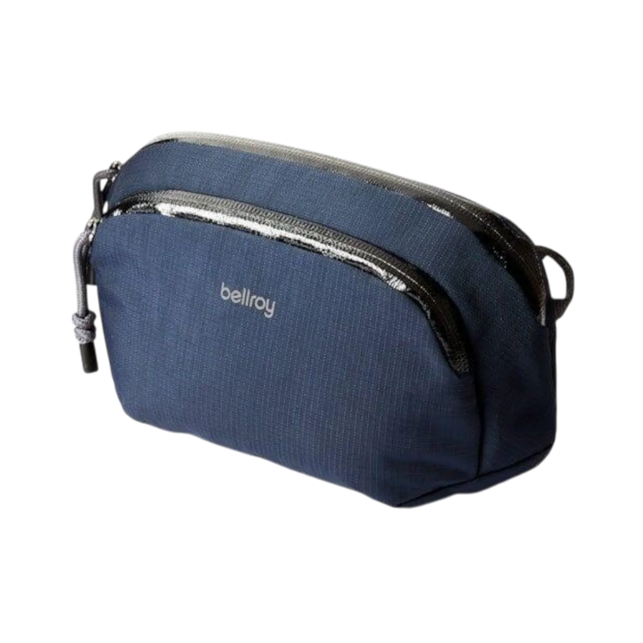 Bellroy Venture Pouch Organizer blau, kompakte Reißverschlusstasche für Accessoires