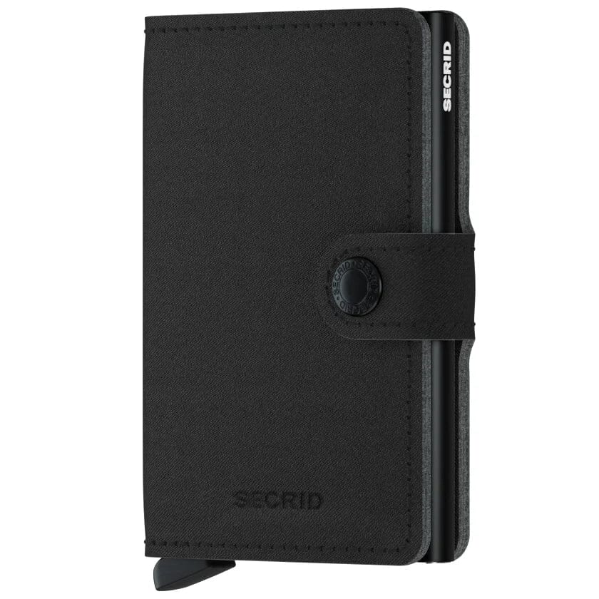 Yard Mini Wallet (Lederfrei) Kartenetui Secrid Mini Black 