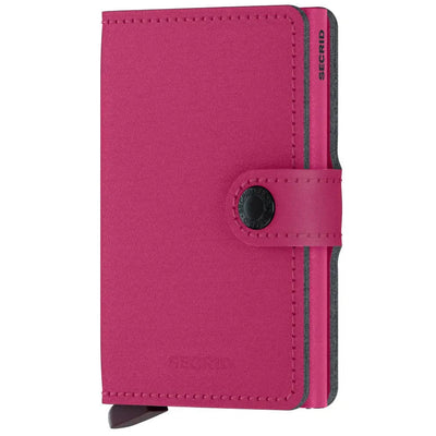 Yard Mini Wallet (Lederfrei) Kartenetui Secrid Mini Powder Fuchsia 