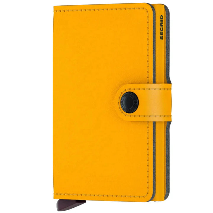 Yard Mini Wallet (Lederfrei) Kartenetui Secrid Mini Powder Ochre 