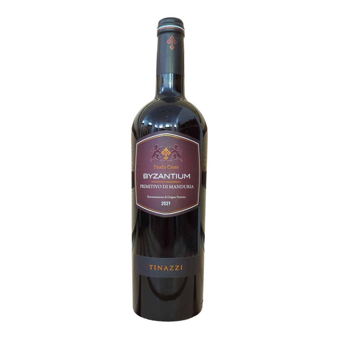 Byzanthum Primitivo di Manduria DOP 2021 Rotwein Feudo di Santa Croce 