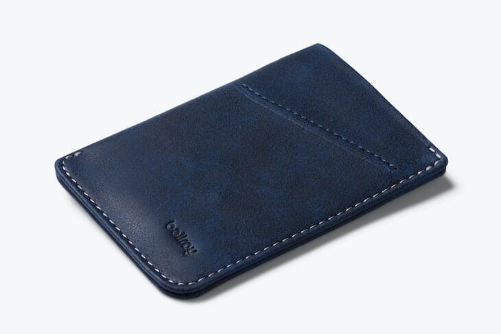Card Sleeve Portemonnaie Bellroy Oceanblau 