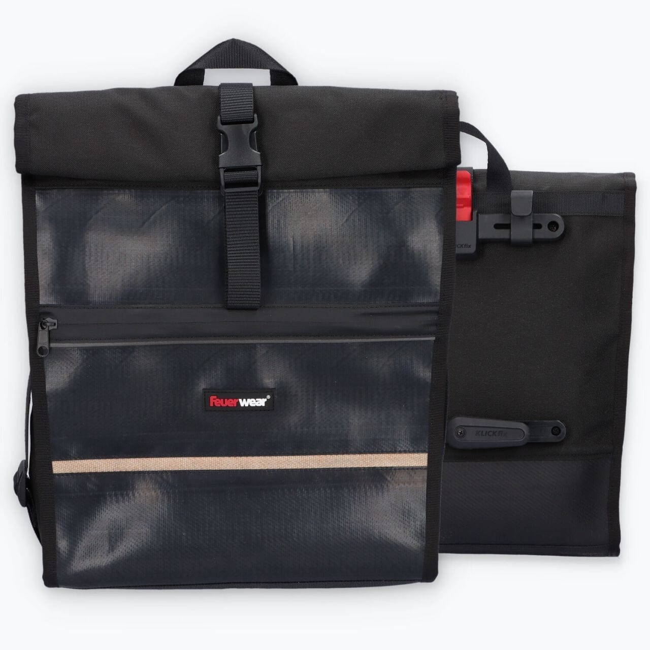 Fahrrad-Tasche Sam Fahrradtasche Feuerwear Schwarz 