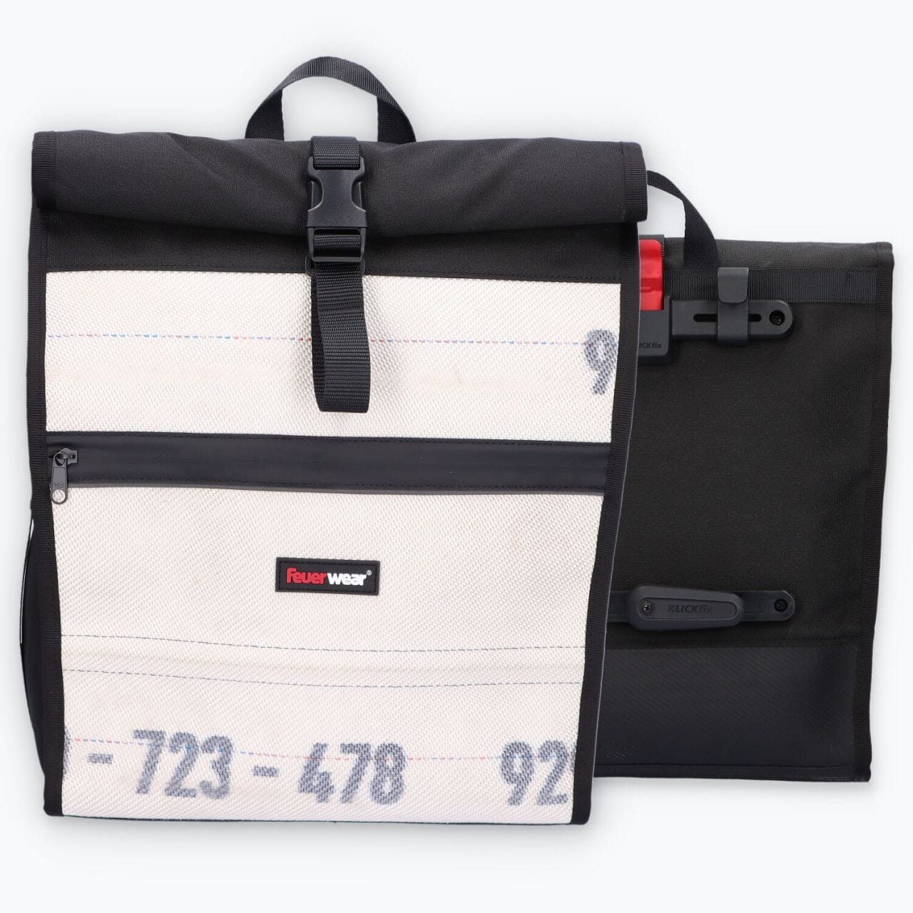 Fahrrad-Tasche Sam Fahrradtasche Feuerwear Weiß 