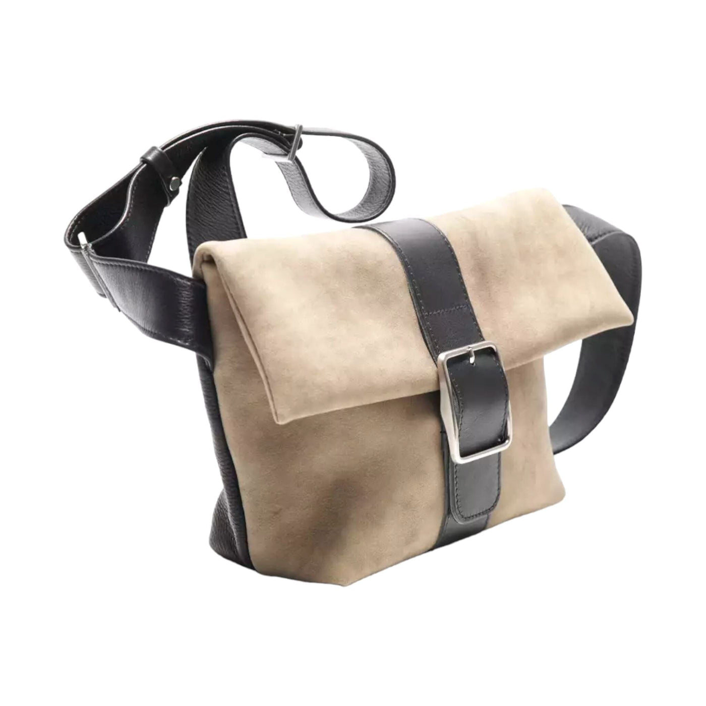 Nizza Tasche aus Hirschleder in Graugrün Umhängetasche Ackermann 
