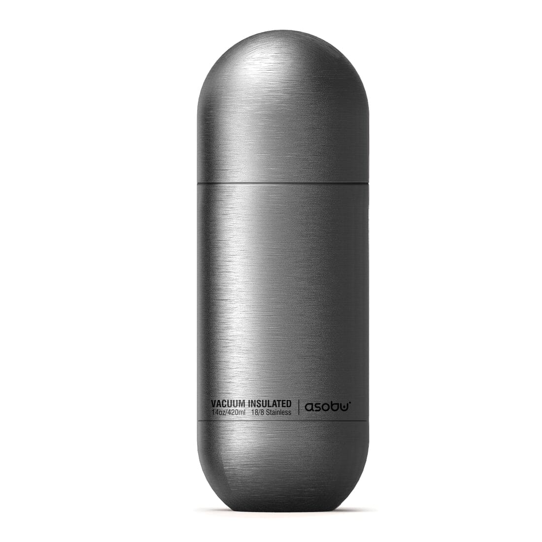 ORB Edelstahlflasche mit Becher Trinkflasche asobu 