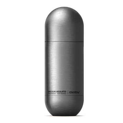 ORB Edelstahlflasche mit Becher Trinkflasche asobu 