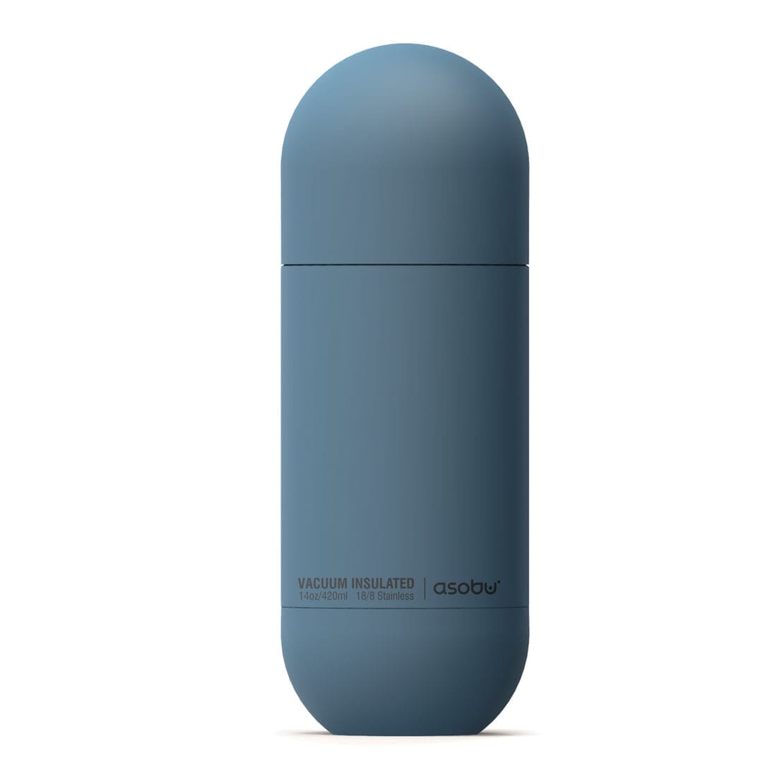 ORB Edelstahlflasche mit Becher Trinkflasche asobu 
