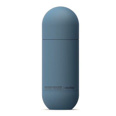 ORB Edelstahlflasche mit Becher Trinkflasche asobu 