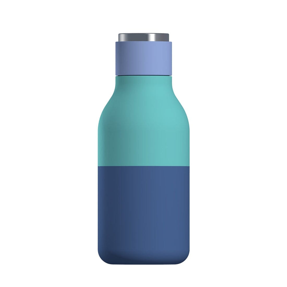 Urban Edelstahlflasche Trinkflasche asobu Pastellblau 2-farbig 