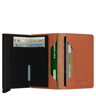 Veg Wallet aus pflanzlich gegerbtem Leder Kartenetui Secrid 