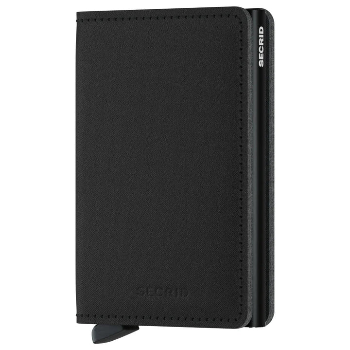 Yard Wallet (Lederfrei) Kartenetui Secrid Slim Black 