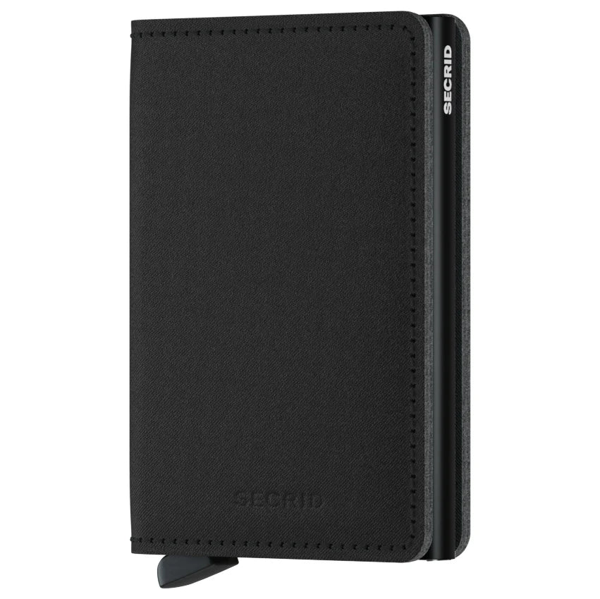 Yard Wallet (Lederfrei) Kartenetui Secrid Slim Black 